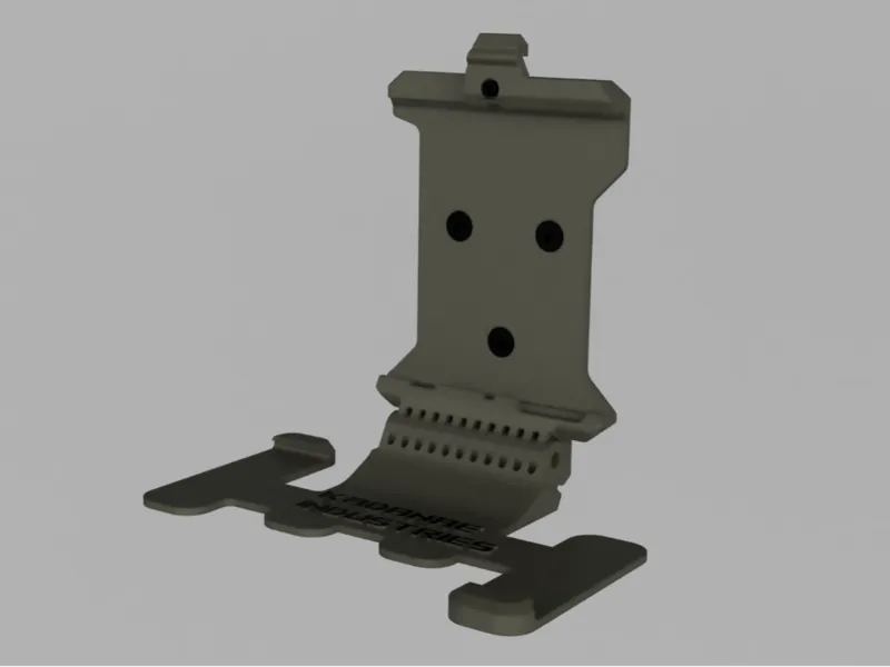Juggernaut case holder lever
