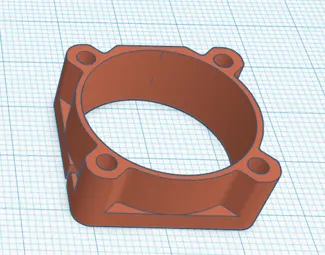 Bambu hotend cooling fan dummy for Betterbox
