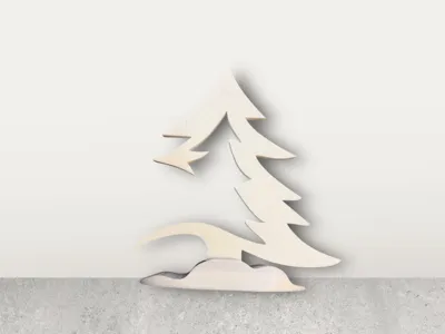 Modern Christmas tree
