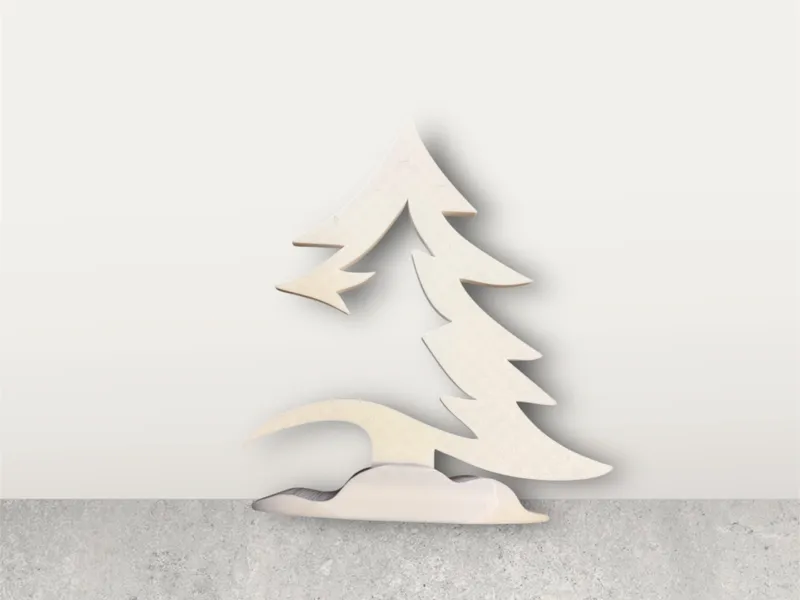 Modern Christmas tree