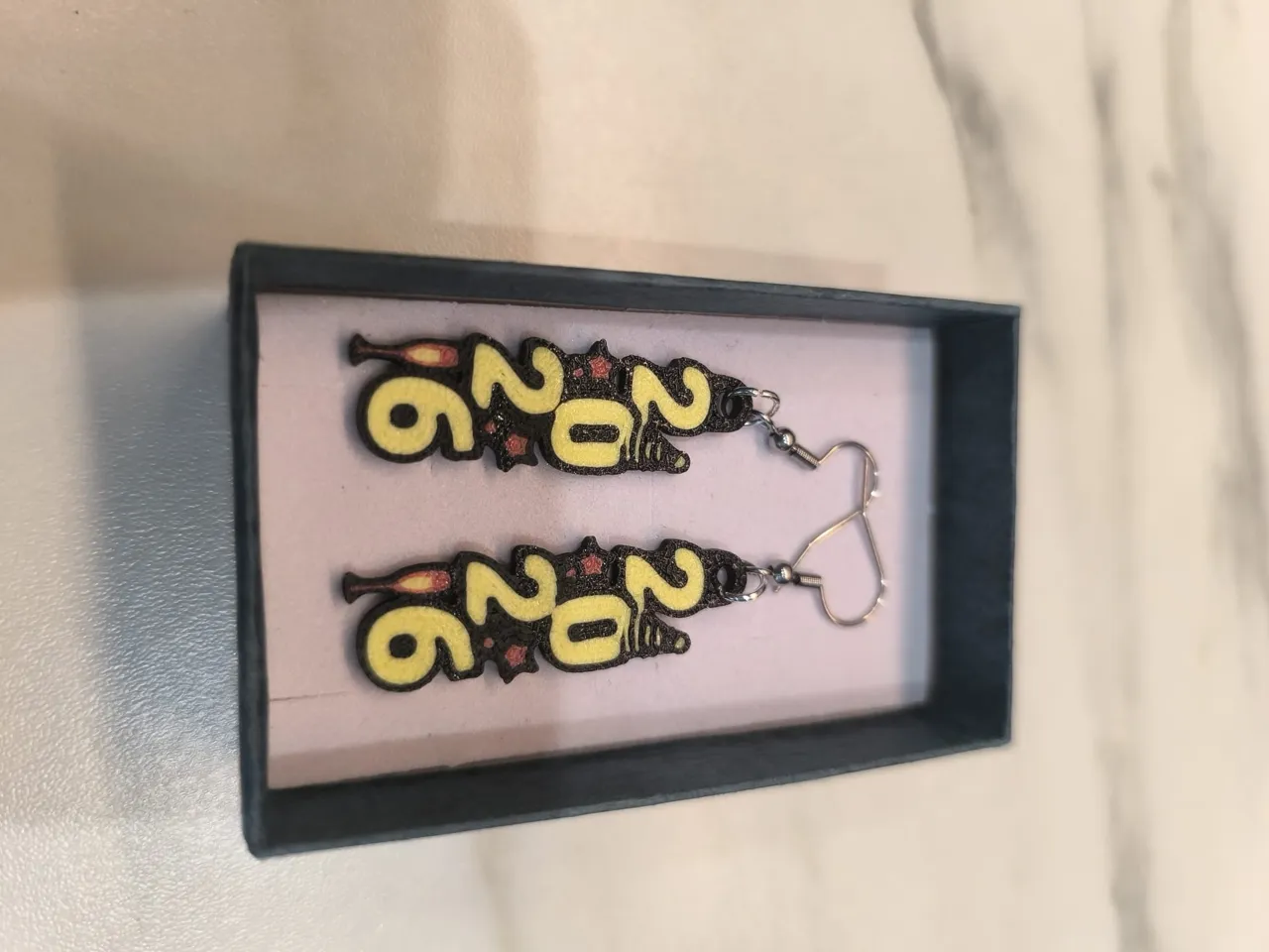 2026 New Year Party Earrings Festive Dangle view 4