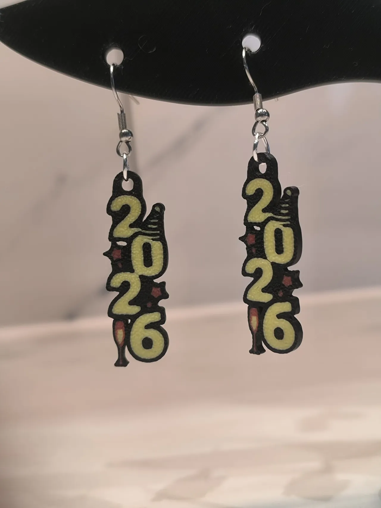 2026 New Year Party Earrings Festive Dangle view 3