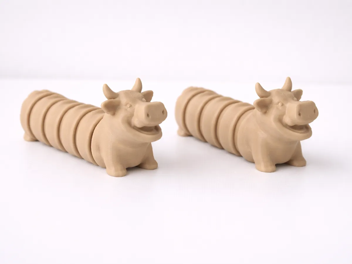 Flexi Cow – Articulated 3D Printed Toy - Free 3D Print Model - MakerWorld