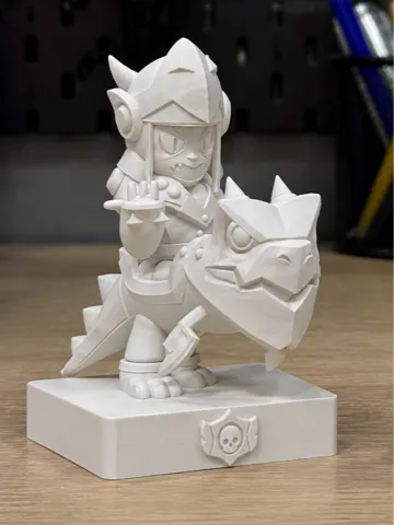 Letrero o emblema decorativo: Brawl Stars Knight Chess Piece - Draco — vista de referencia 2