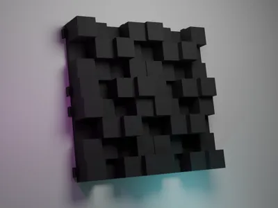 Modular Sound Diffuser - Acoustic Diffusor