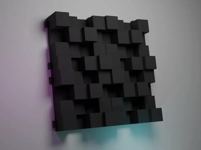 Modular Sound Diffuser - Acoustic Diffusor