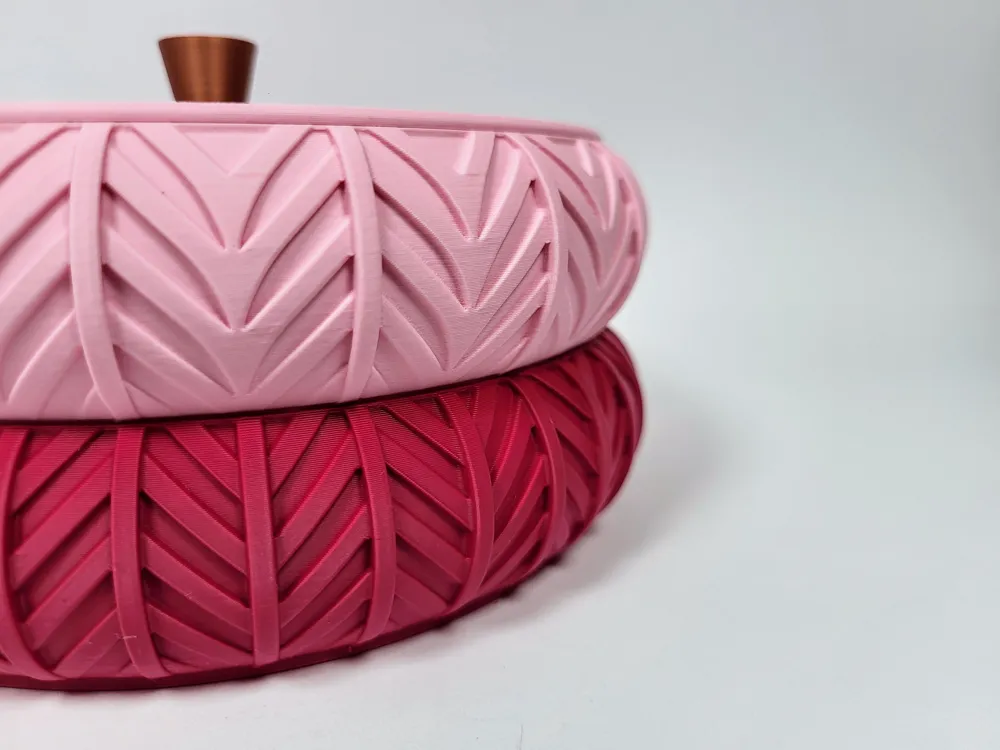Stackable Bowl - Art 01 & 02 - Free 3D Print Model - MakerWorld