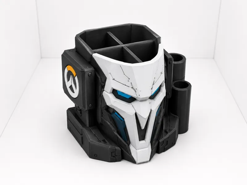 Genji Helmet Desk Organizer