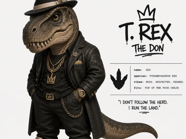 PlayPals – Urban Dinos - T-Rex The Don