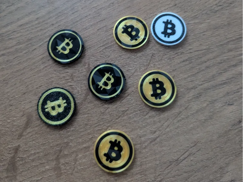 Bitcoin Einkaufswagen Chip Euro BTC