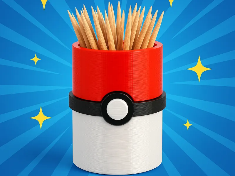Mini Pokeball Portastuzzicadenti