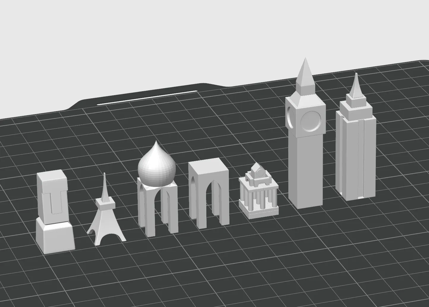 Miniatura 5 do modelo 3D 谜之城