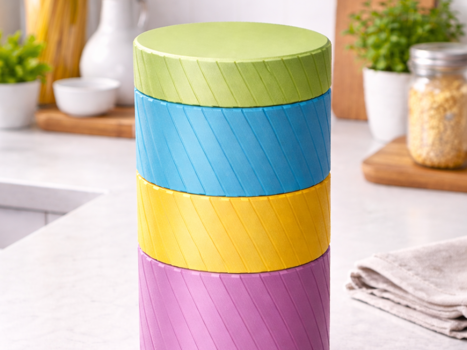 Stackable Containers For Storage