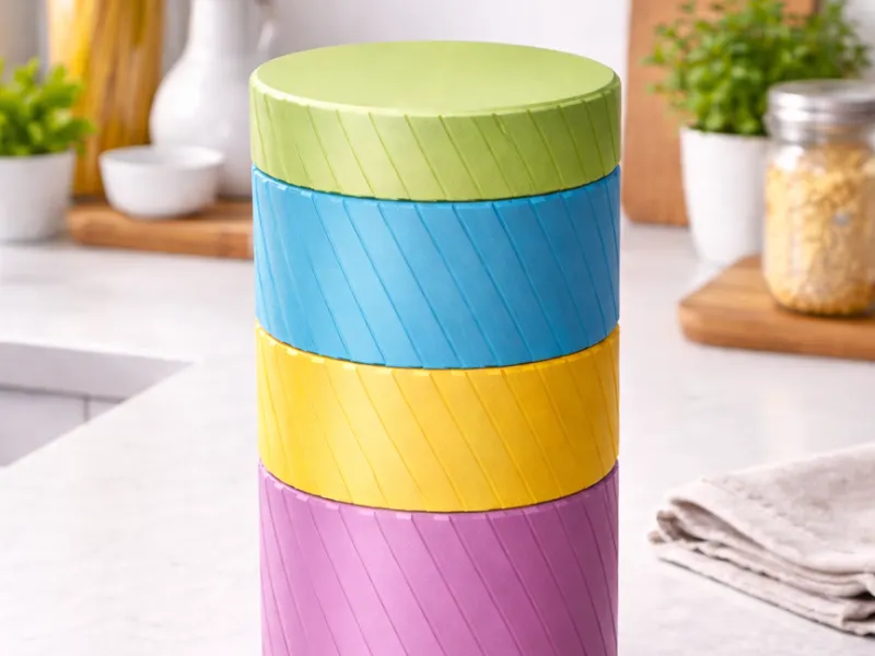 Stackable Containers For Storage