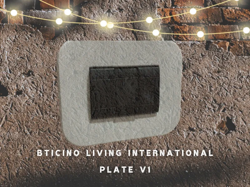 Bticino Living International Plate V1