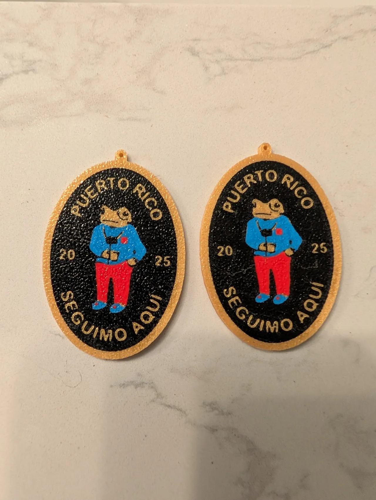 Concho Bad Bunny Seguimo Aqui Earrings view 2