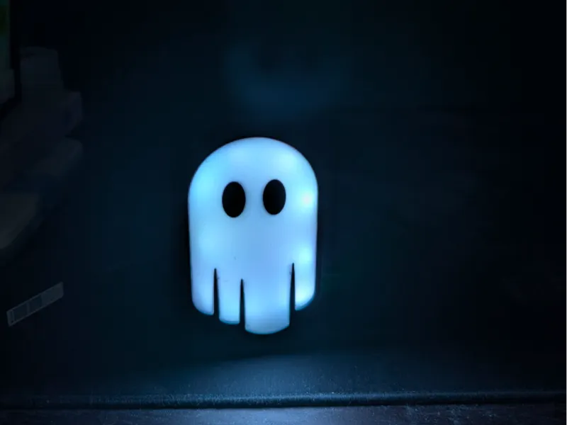 Little Ghost - LED Sign 