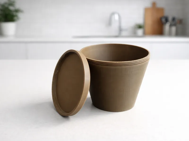 Jar with screw cap