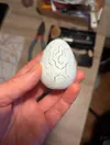 0.2mm layer, 1 wall, 0% infill. Print with pause