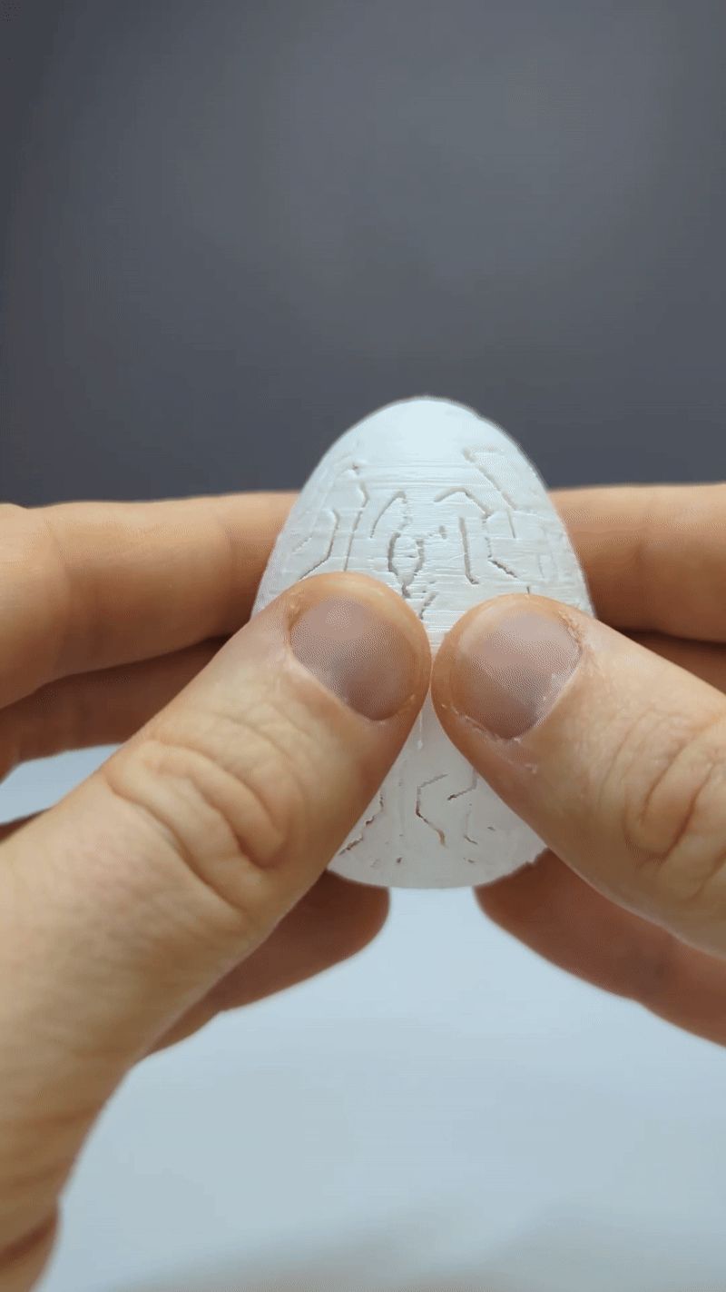Surprise Peeling Egg