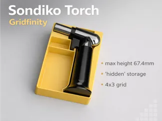 Sondiko Torch - Gridfinity Tray