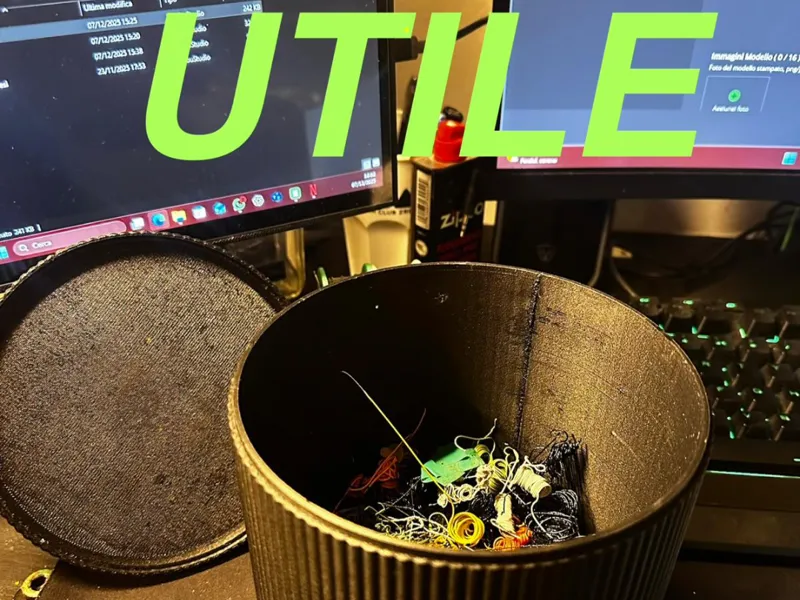 cestino - contenitore multiuso purpose storage 