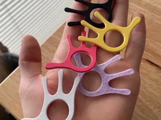 Little Hand Pendant/Keychain - Easy Print