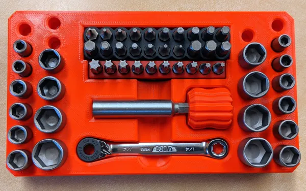 Mini kit de cliquet et embouts