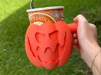 Jack-O-Lantern Pint Ice Cream Holder