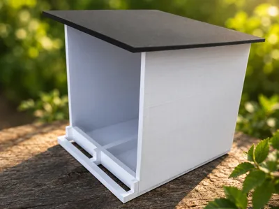 Birdhouse Bird Feeder Modern / Bird House
