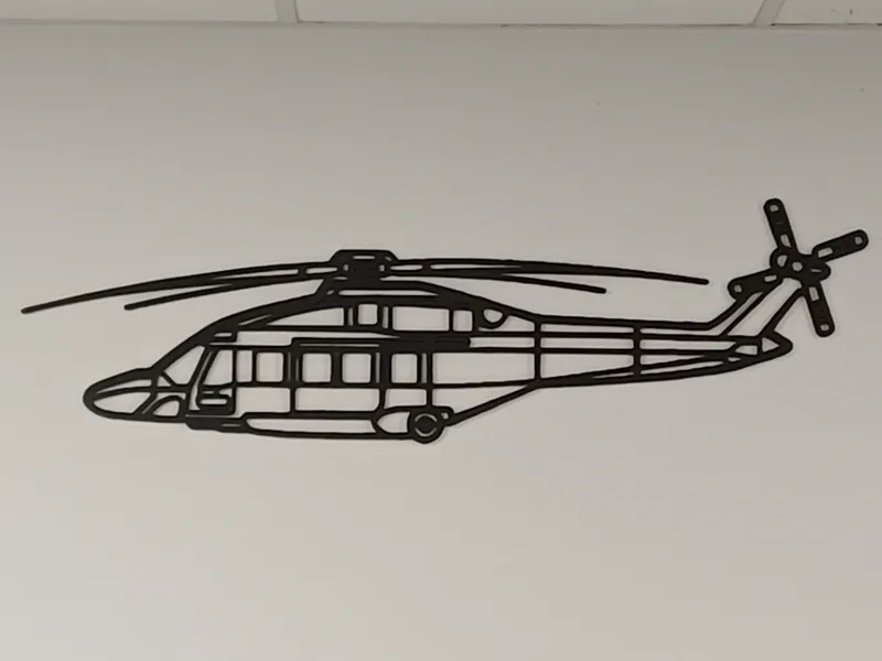 Leonardo AW189 Helicopter Wall Art