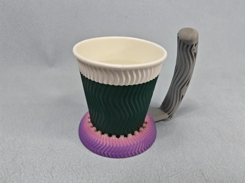 paper cup handle by Chaoge inventor MakerWorld: Download Free 3D Models