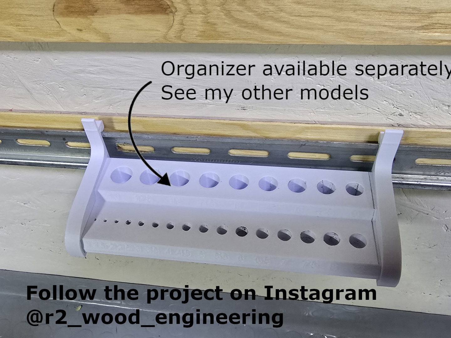DIN INFINITY - DIN Rail Organizer Adapter