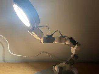 Adjustable desk lamp 001