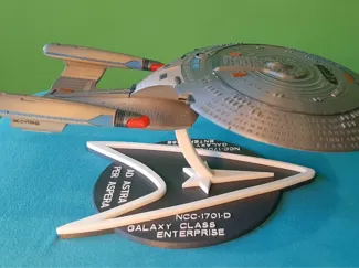 Enterprise-D Thicker Supports for Nacelle struts  