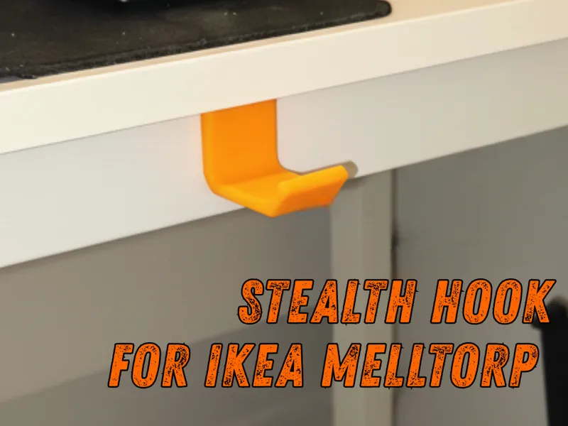 Stealth Hook for IKEA MELLTORP