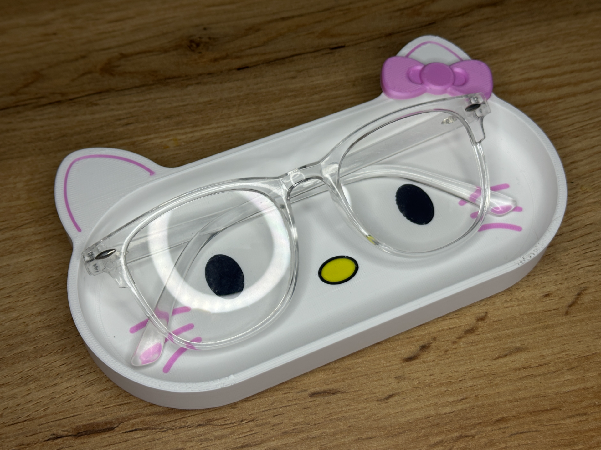 Hello Kitty glasses tray organizer