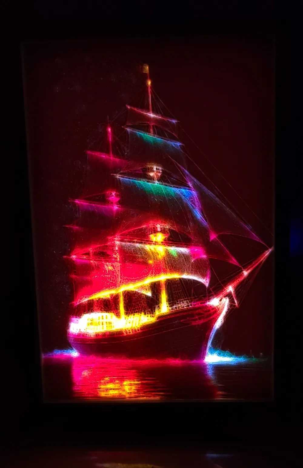 Neon Ship 3 - Free 3D Print Model - MakerWorld