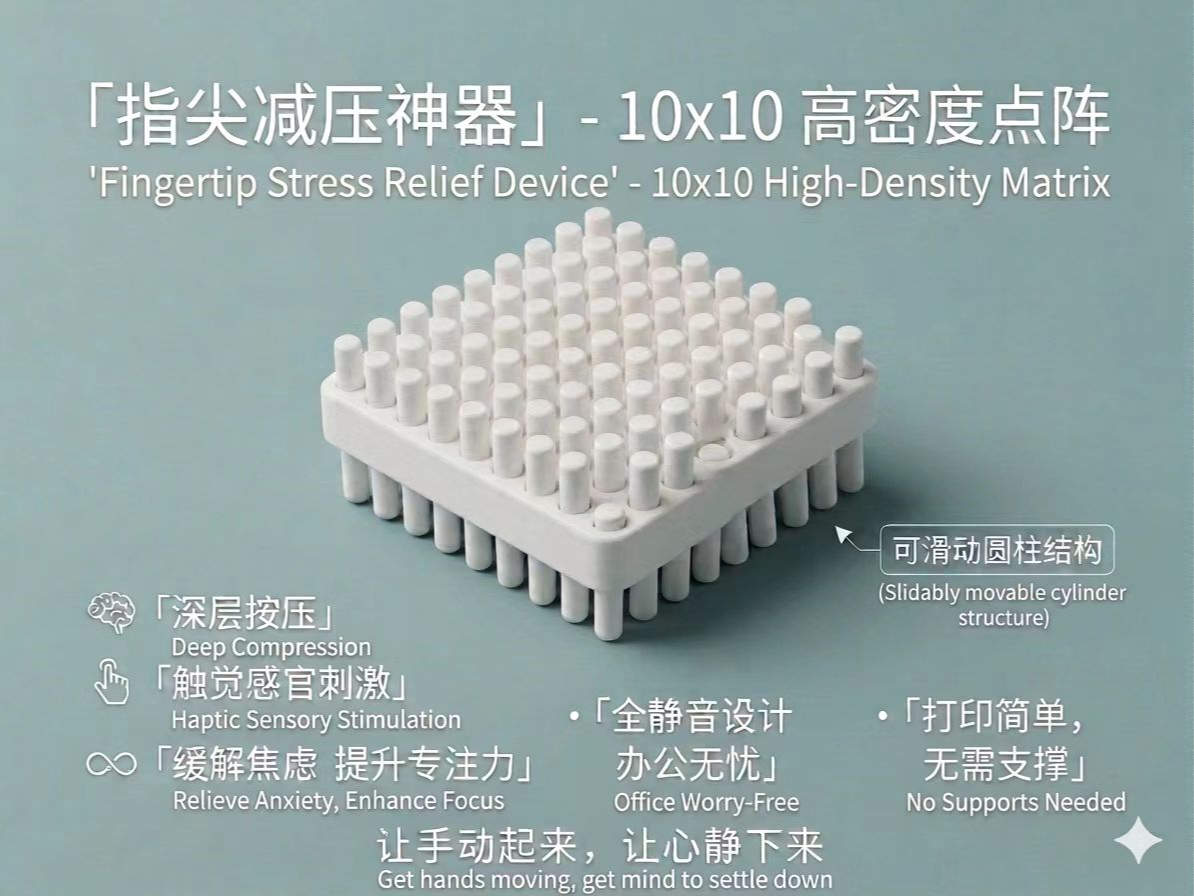 指尖阵列减压玩具