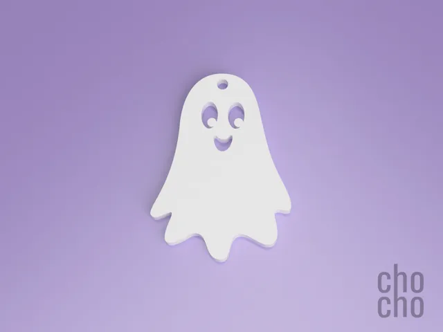 Ghost XII (One Color) Keychain or Earring