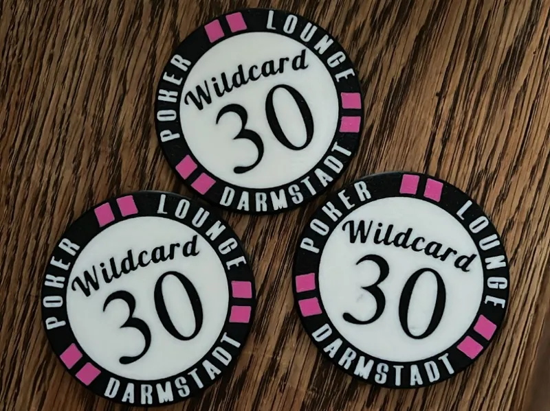 Poker Lounge Wildcard Chips 30