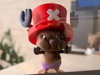 Angry Chopper Window Buddy