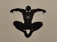 Silhouette murale Spiderman — photo 2