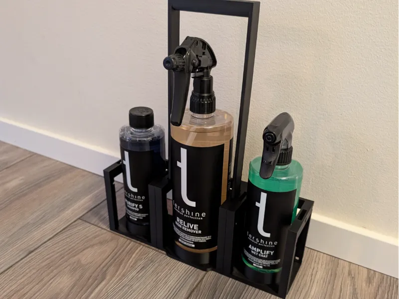 Car detailing organizer