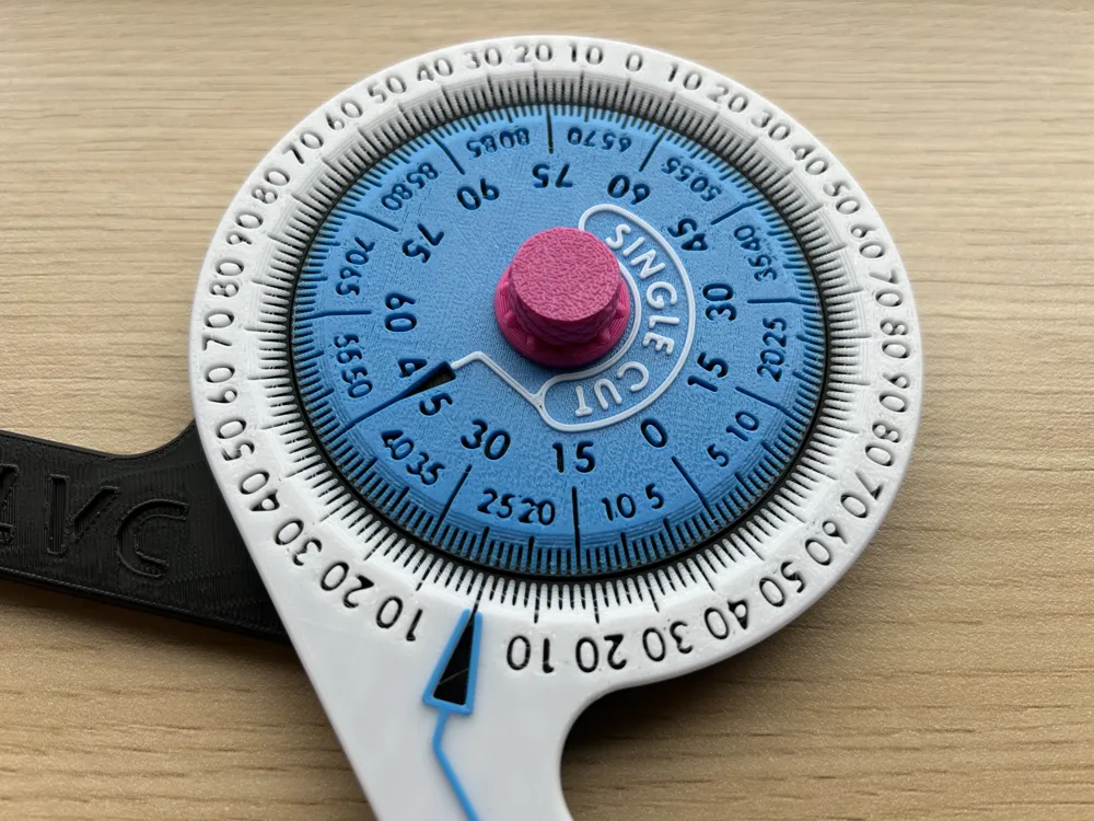 Mitre Protractor - Free 3D Print Model - MakerWorld