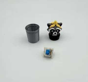Llavero: Trash Panda - Racoon Clicker / Keychain — vista de referencia 5