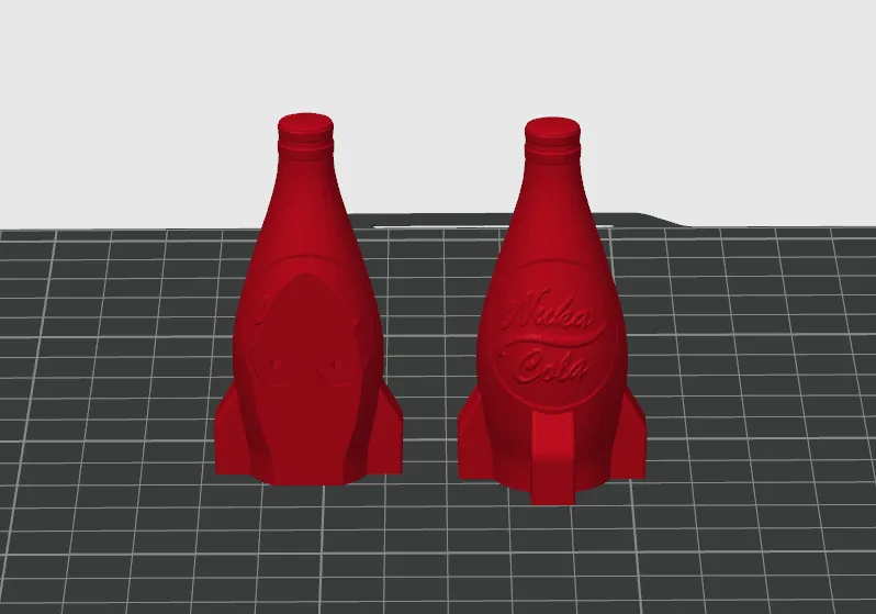 Nuka Cola door & top glass knob