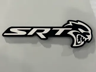 Logo magnetique srt hellcat