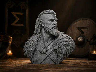 Viking Chieftain Bust