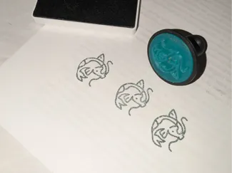 Koi Fish Stamp